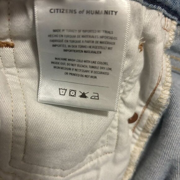 Citizens Of Humanity Emannuelle Womens Mid Rise Bootcut Distressed Jeans Size 29 - Picture 10 of 12